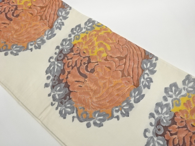 JAPANESE FUKURO OBI / WOVEN BIRDS